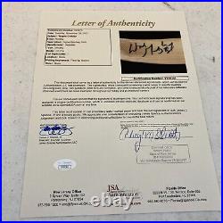 Wayne Gretzky Signed Game Issued Hockey Stick With JSA COA