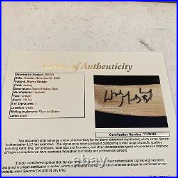 Wayne Gretzky Signed Game Issued Hockey Stick With JSA COA