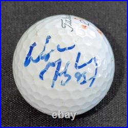 Wayne Gretzky Signed Golf Ball JSA COA Kings Oilers Blues Rangers Hockey