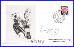 Wayne Gretzky Signed Great One's Debut As A King FDI JSA Authentication