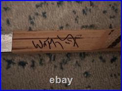 Wayne Gretzky Signed Hockey Stick Oilers Kings gtd pass JSA PSA