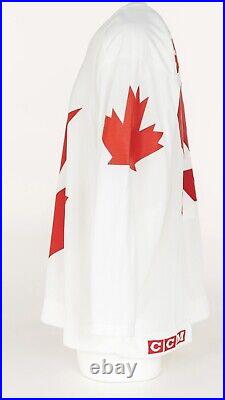 Wayne Gretzky Signed Inscribed Team Canada Game Issued Jersey with Customizations