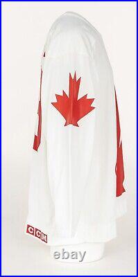 Wayne Gretzky Signed Inscribed Team Canada Game Issued Jersey with Customizations