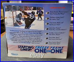 Wayne Gretzky Signed Kenner Starting Lineup Freeze Frame One On One SGC COA