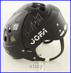 Wayne Gretzky Signed Kings Full-Size Hockey Helmet (JSA)
