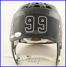 Wayne Gretzky Signed Kings Full-Size Hockey Helmet (JSA)