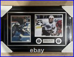 Wayne Gretzky Signed L. A. Kings 8x10 Photo Collage Framed JSA COA
