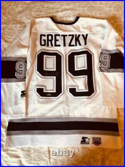 Wayne Gretzky Signed LA Kings Starter Center Ice Jersey UDA Upper Deck authentic