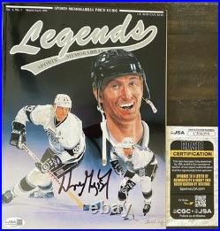 Wayne Gretzky Signed Legends Magazine With COA