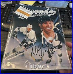 Wayne Gretzky Signed Legends Magazine With COA