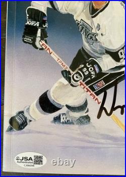 Wayne Gretzky Signed Legends Magazine With COA