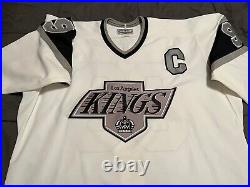 Wayne Gretzky Signed Los Angeles Kings Center Ice Captains Jersey JSA COA