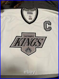 Wayne Gretzky Signed Los Angeles Kings Center Ice Captains Jersey JSA COA