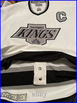 Wayne Gretzky Signed Los Angeles Kings Center Ice Captains Jersey JSA COA