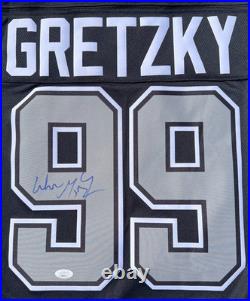 Wayne Gretzky Signed Los Angeles Kings Fanatics Authentic Hockey Jersey Jsa