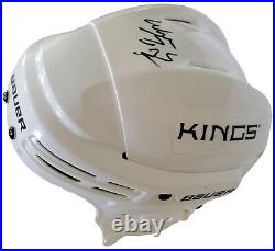 Wayne Gretzky Signed Los Angeles Kings Hockey Helmet Exact Proof COA Autographed