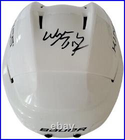 Wayne Gretzky Signed Los Angeles Kings Hockey Helmet Exact Proof COA Autographed