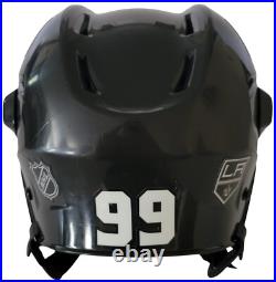 Wayne Gretzky Signed Los Angeles Kings Hockey Helmet Exact Proof COA. Autographed