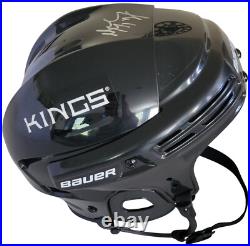 Wayne Gretzky Signed Los Angeles Kings Hockey Helmet Exact Proof COA. Autographed