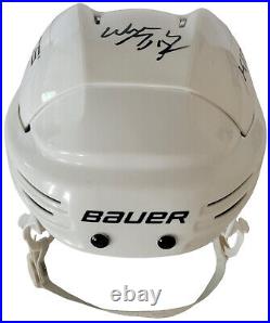 Wayne Gretzky Signed Los Angeles Kings Hockey Helmet Exact Proof COA Autographed