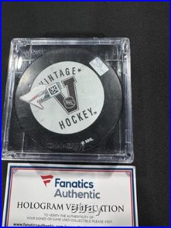 Wayne Gretzky Signed Los Angeles Kings Hockey Puck Fanatics Authentic