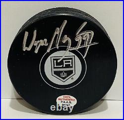 Wayne Gretzky Signed Los Angeles Kings NHL Hockey Puck with COA Autographed