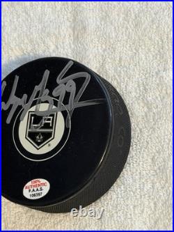 Wayne Gretzky Signed Los Angeles Kings NHL Puck COA