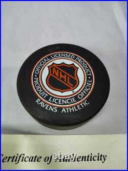 Wayne Gretzky Signed Los Angeles Kings NHL Puck COA