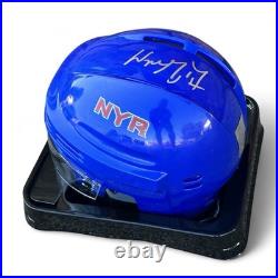 Wayne Gretzky Signed Mini Hockey Helmet Autographed NY Rangers Gretzky Hologram