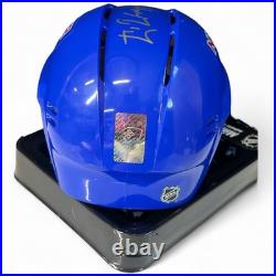 Wayne Gretzky Signed Mini Hockey Helmet Autographed NY Rangers Gretzky Hologram