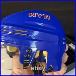 Wayne Gretzky Signed Mini Hockey Helmet Autographed NY Rangers Gretzky Hologram