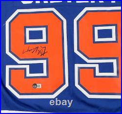 Wayne Gretzky Signed Mitchell & Ness Edmonton Oilers Jersey Beckett COA