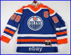 Wayne Gretzky Signed Mitchell & Ness Edmonton Oilers Jersey Beckett COA