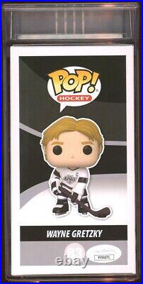 Wayne Gretzky Signed NHL Funko Pop Auto #83 Psa Encapsulated Autograph LA Kings