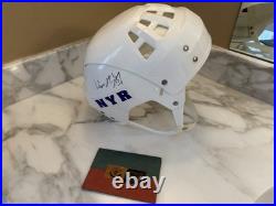 Wayne Gretzky Signed NY Rangers Full Size Helmet Upper Deck UDA COA