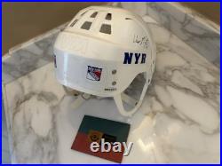 Wayne Gretzky Signed NY Rangers Full Size Helmet Upper Deck UDA COA
