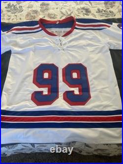 Wayne Gretzky Signed New York Rangers Authentic Game Jersey