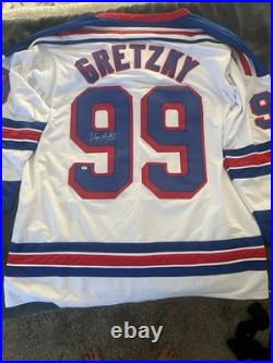 Wayne Gretzky Signed New York Rangers Authentic Game Jersey Wayne Gretzky Signed New York Rangers Authentic Game Jersey