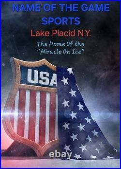 Wayne Gretzky Signed New York Rangers Hockey Puck? Lake Placid Hologram