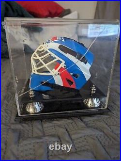 Wayne Gretzky Signed New York Rangers Mini Goalie Helmet 1 Of A Kind