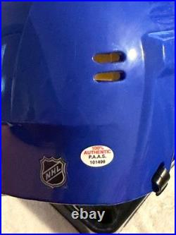 Wayne Gretzky Signed New York Rangers Mini Helmet COA