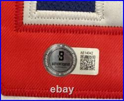 Wayne Gretzky Signed New York Rangers Throwback Jersey Beckett Coa Full Letter