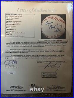 Wayne Gretzky Signed Official Major League Baseball The Great One JSA LOA GOAT