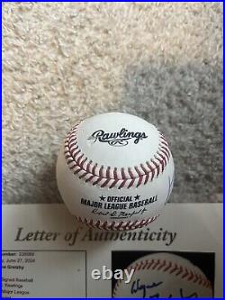 Wayne Gretzky Signed Official Major League Baseball The Great One JSA LOA GOAT