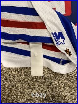 Wayne Gretzky Signed Official NY Rangers Starter Jersey Size 56 NEW JSA COA