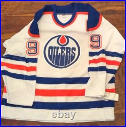 Wayne Gretzky Signed Oilers Jersey JSA LOA CCM 1985 Cup Inscription Rare WGA