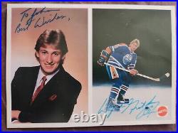 Wayne Gretzky Signed Photo 100% Authentic Autograph 7x10
