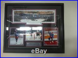 Wayne Gretzky Signed Photos Frame Of Last Game (wga)