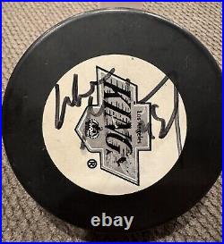 Wayne Gretzky Signed Practice Puck Autograph Los Angeles Kings