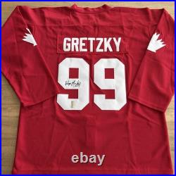 Wayne Gretzky Signed RED Jersey of TEAM CANADA! NHL HOF withCOA